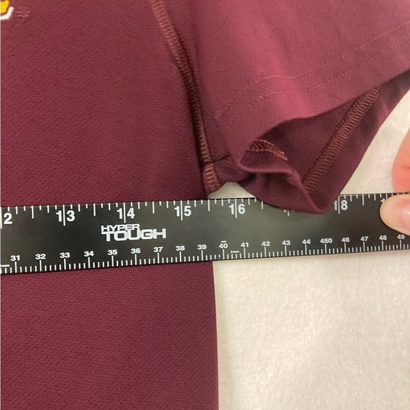 Central Michigan Chippewas Adidas Golf Polo Size M Women’s Maroon Fire Up Chips - Picture 8 of 9